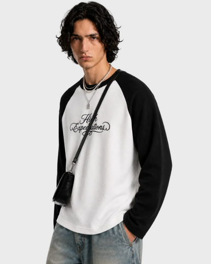 Wanted Cuddles Got Struggles — Raglan Longsleeve