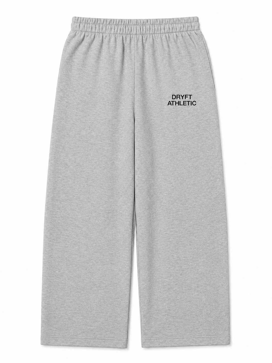DRYFT Athletic Wide Leg Sweatpants — Grey
