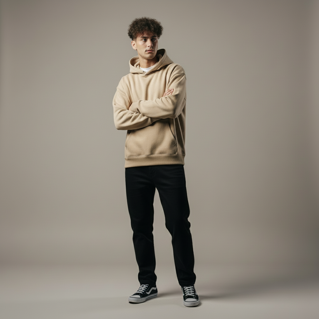Beige Hoodie-thumbmail-5