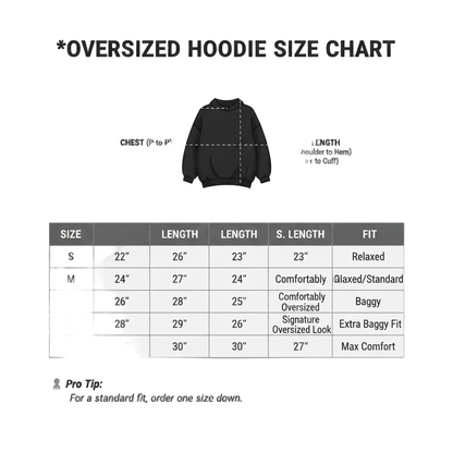 Oversized Stone Wash Heavyweight Hoodie | Vintage Streetwear Fit (No Drawstrings)