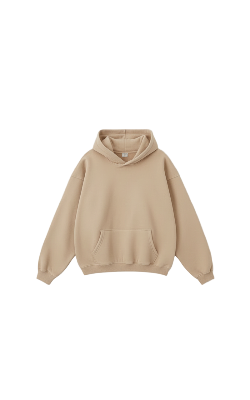 Beige Hoodie