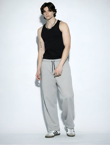 DRYFT. Wide-Leg Sweatpants - Light Grey