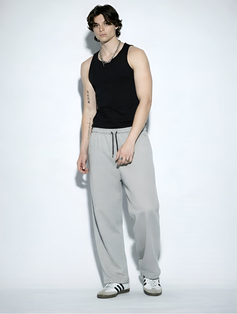 Grey Wide Joggers-thumbmail-2