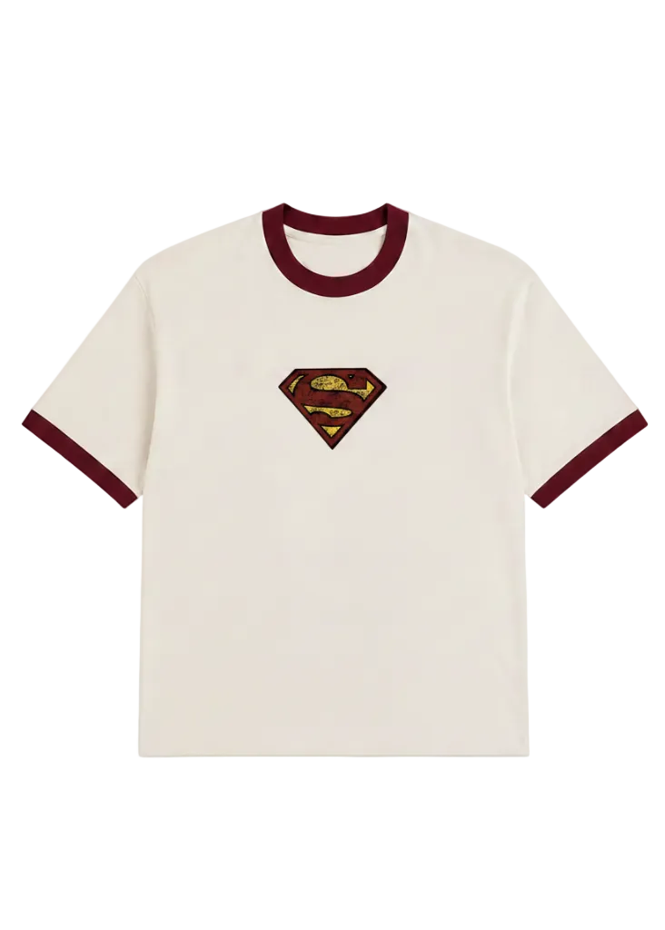 Supermen Ringer Tee