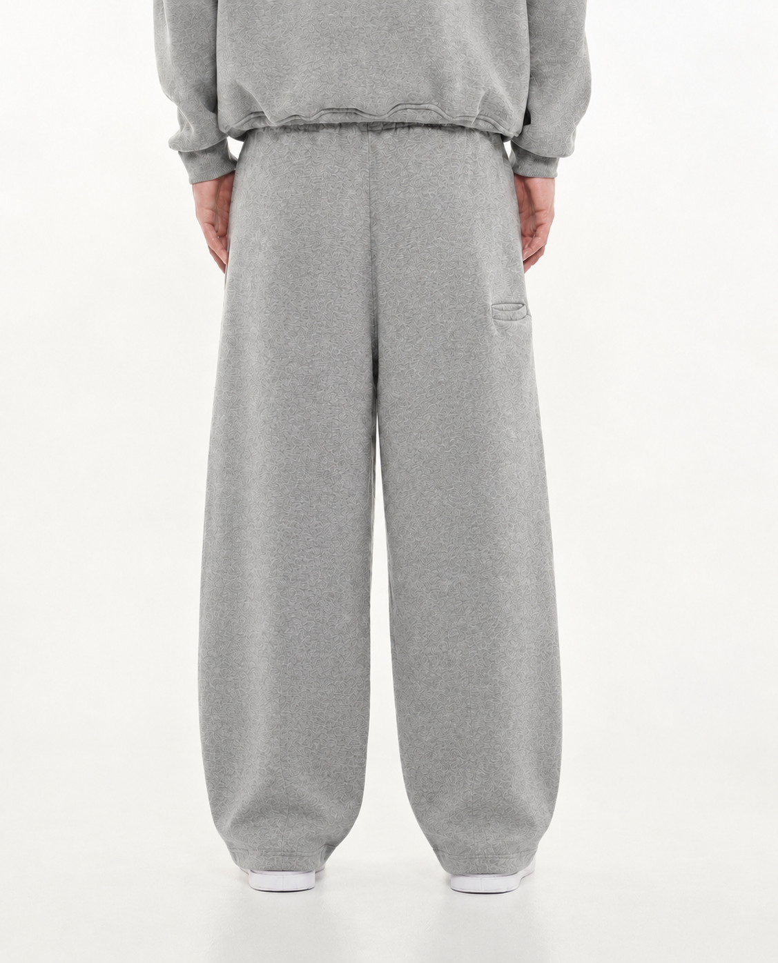 360 GSM Grey Cozy Baggy Sweatpants-thumbmail-3