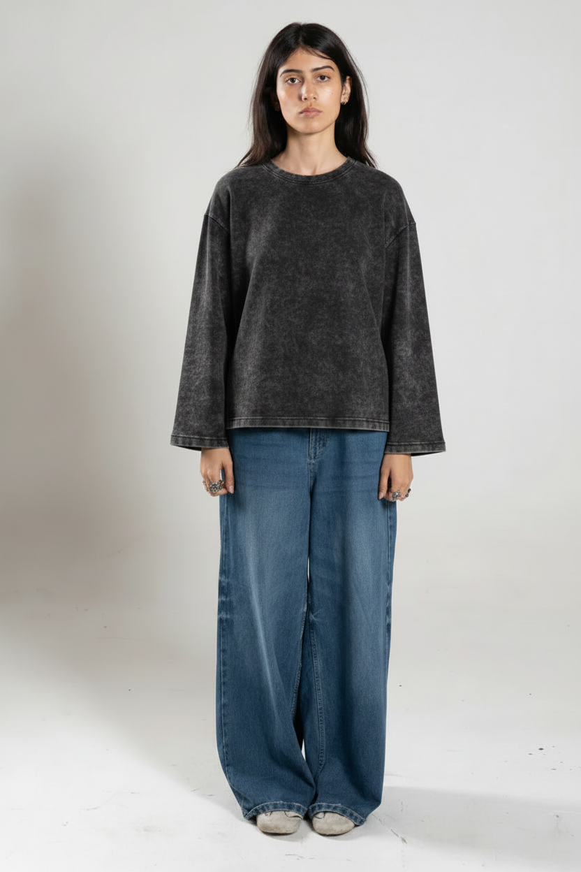 Acid Wash Female Model