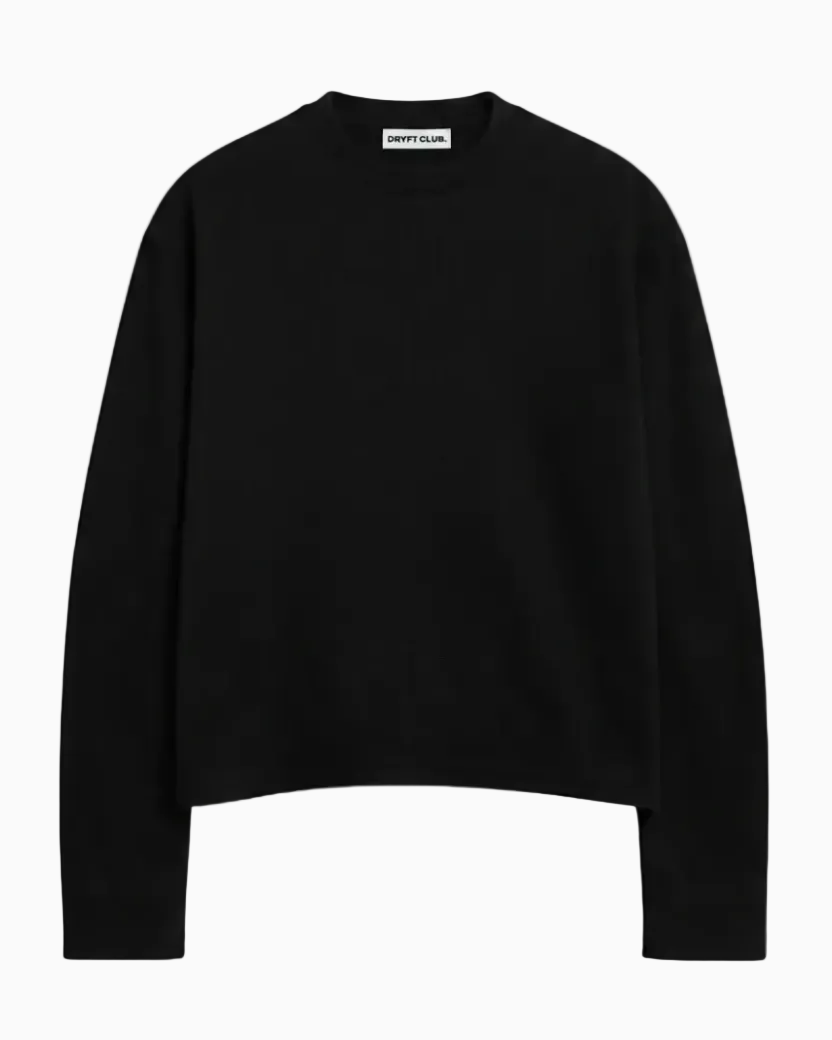Dryft Club Neck Label Mockup