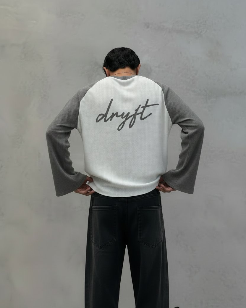 Grey Text Dryft