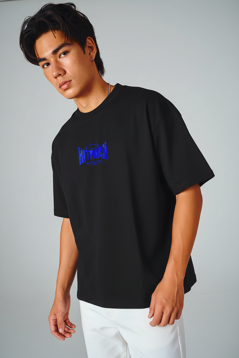 Hitman T-Shirt White Pants Same Pose