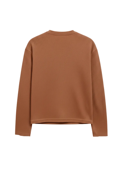Terracotta Waffle Back View