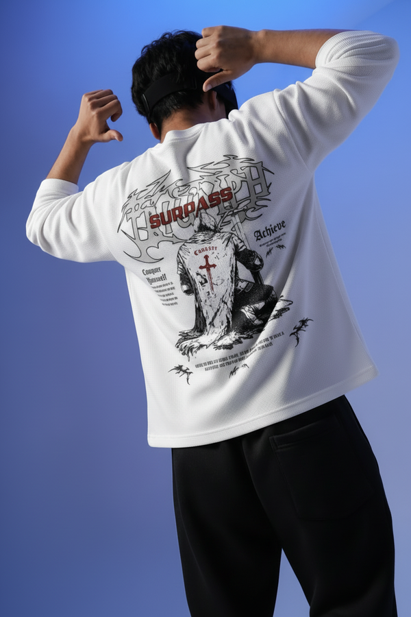 Waffle Knitted Tshirt