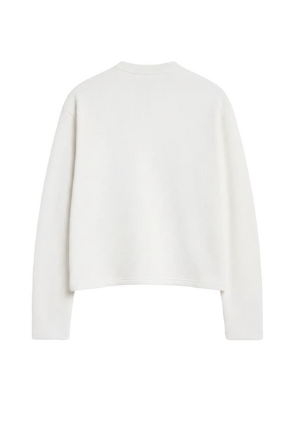 White Sweatshirt Back Clean